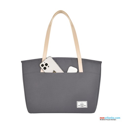 WIWU ORA TOTE WOMEN BAG FOR 16" LAPTOP - GRAY